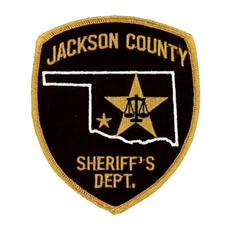 Jackson County sheriff police patch;https://insigniaonline.es