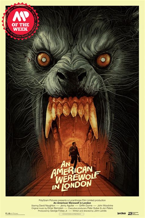 An American Werewolf in London by Gabz - Home of the Alternative Movie Poster -AMP-