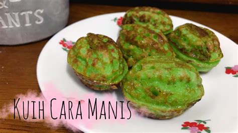 Making Malay Traditional Kuih : Kuih Cara Manis (USING 4 INGREDIENTS ONLY!!) - YouTube