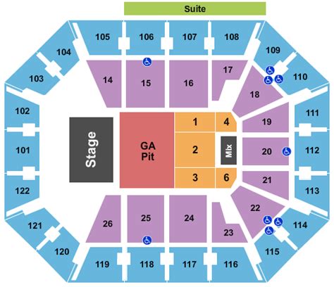 Mohegan Sun Arena Floor Seating Chart | Floor Roma