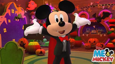 Me & Mickey Vlog 71 Mickey Mouse's Favorite Halloween Moments | Disney Junior