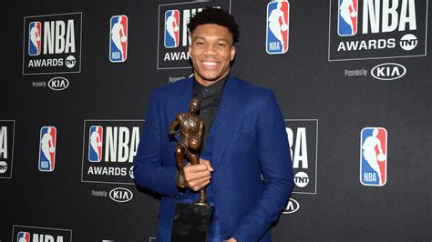 NBA MVP: Giannis Antetokounmpo wins for first time