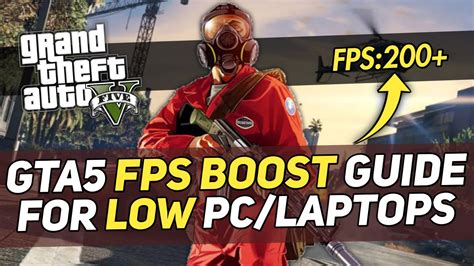 GTA 5 FPS BOOST SETTING FOR LOW END PC/LAPTOPS