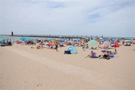 Beaches shrink in Southwest Michigan amid rising water levels - mlive.com