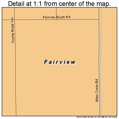 Fairview Wyoming Street Map 5625910