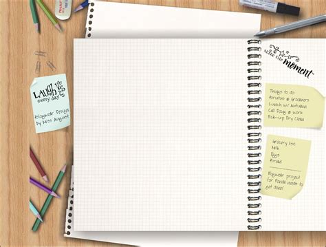 IMAGE cute notebook paper background