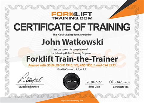 Forklift Train-the-Trainer | Get Your Forklift Instructor Certification