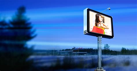 LED Billboard, outdoor and roadside advertising - Remote controlled LED ...