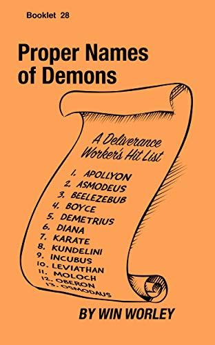 Amazon | Proper Names of Demons (Booklet Book 28) (English Edition) [Kindle edition] by Worley ...