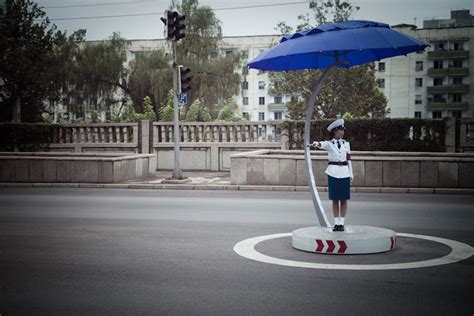 Pyongyang. North Korea | The Pyongyang traffic girls are on … | Flickr