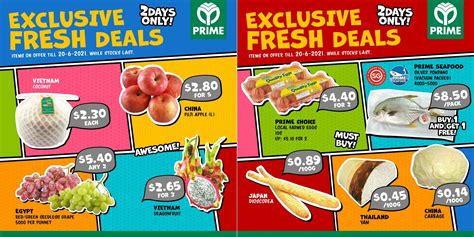 All Singapore Deals: Prime Supermarket Exclusive Deals @ Serangoon North & Tampines North Outlets