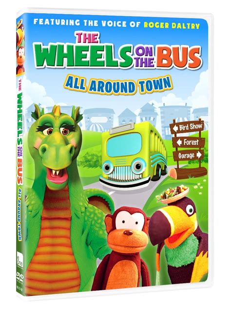 WHEELS ON THE BUS DVD “All Around Town” (PreK+) | Momma's Bacon