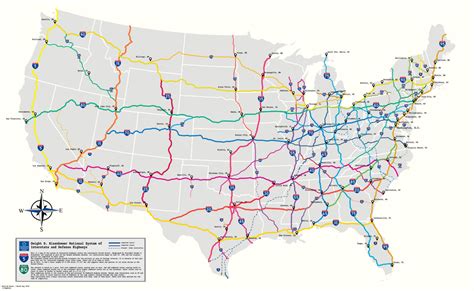 Map Of Usa Main Highways - Dorise Josephine