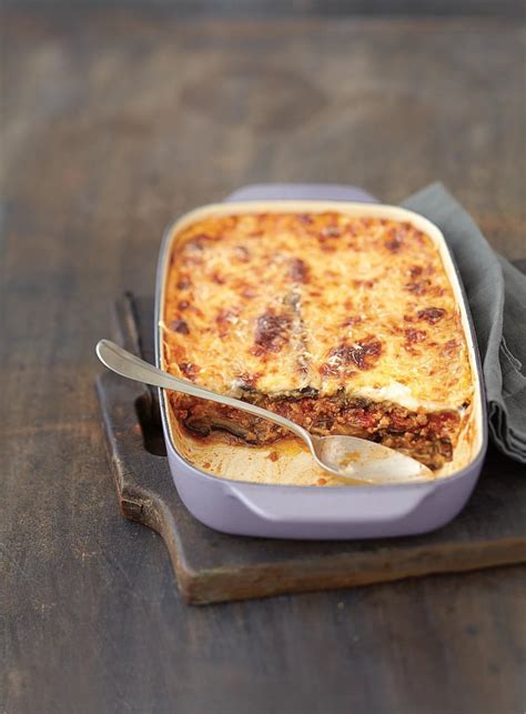 Recette moussaka d’aubergines - Marie Claire