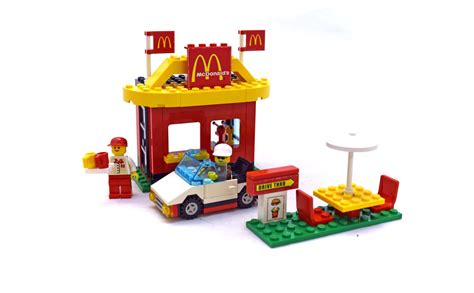 McDonalds Restaurant - LEGO set #3438-1 (Building Sets > Town)