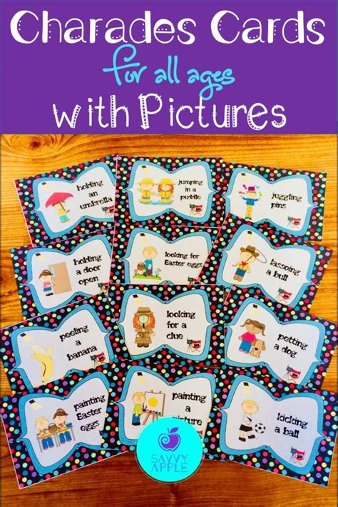 Charades For Kids Printable - Printable Word Searches