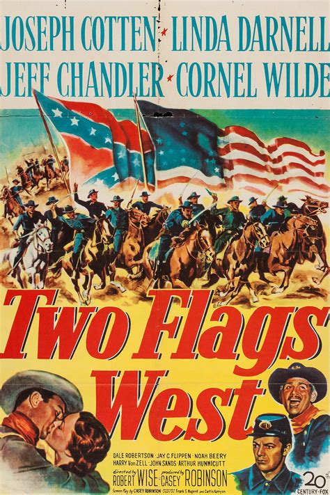 Two Flags West (1950) - Posters — The Movie Database (TMDB)