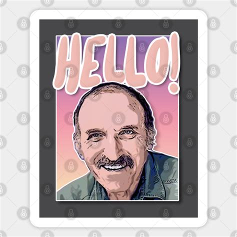 Uncle Leo HELLO Aesthetic Tribute Design - Hello - Magnet | TeePublic