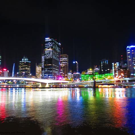 Brisbane city at night by angela808 on DeviantArt