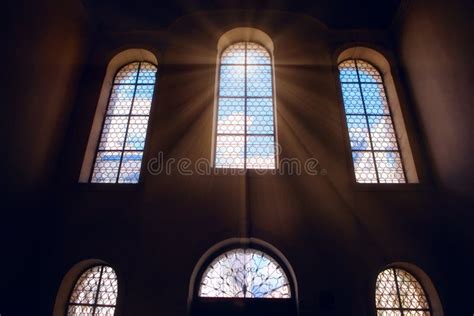 Holy Light in the Church Window Stock Photo - Image of belief, faith ...