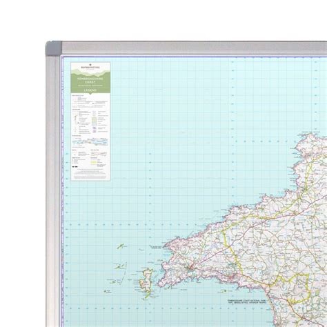 Pembrokeshire - UK National Park Wall Map