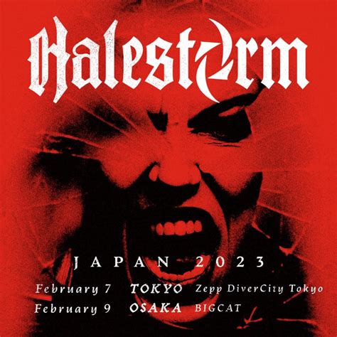 Event Halestorm - 09/02/2023 - Osaka - Bigcat - Japan