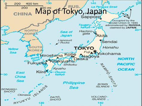 PPT - Map of Tokyo, Japan PowerPoint Presentation, free download - ID:1615360