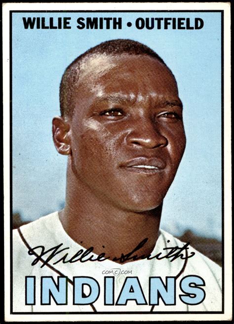 1967 Topps - [Base] #397 - Willie Smith [VG EX+]