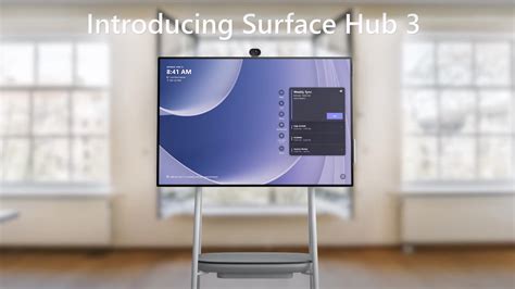 Microsoft Surface Hub 3-50" stress FREE Installation