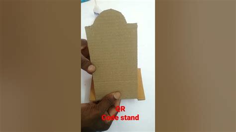 phonepe QR code stand making on Cardboard #short - YouTube