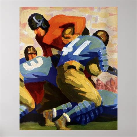 Vintage Football Posters, Vintage Football Prints, Art Prints, & Poster ...