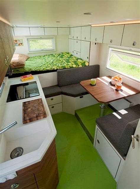 Creative Interior Design Ideas For Camper Van 47 | Camper interior design, Van conversion ...