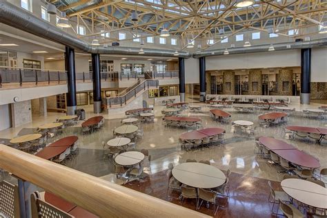 The new Kellam High School "Commons" Area. The entire school is ...