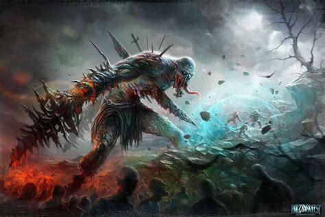 Zombie by (Denchik111) on ARQUTE | Weird creatures, Fantasy creatures, Dark fantasy