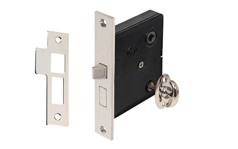 Classic Brass Interior Mortise Lock Set With Thumbturn