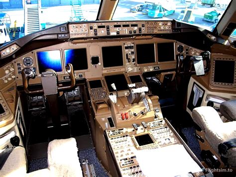 777 Better cockpit textures for Microsoft Flight Simulator | MSFS