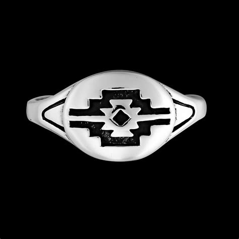 Navajo Everlasting Life Symbol Ring - Etsy