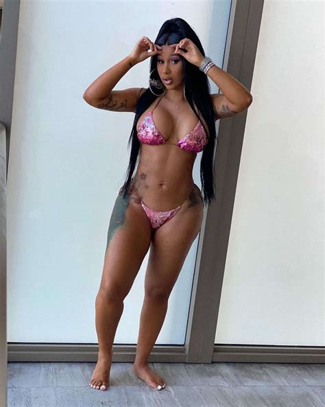 Cardi B Kicks Off The New Year With A Bikini Photo And Vow To Stop ...