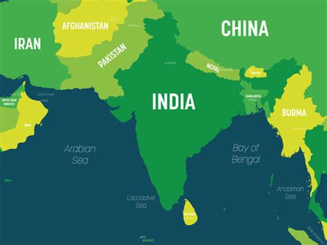 South Indian Ocean Map