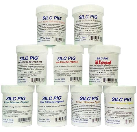 Smooth-On Silc Pig Silicone Pigments - Stage and Screen FX