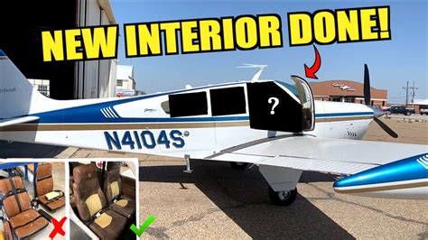 New Custom Interior For Our Beechcraft Bonanza F33A! (Design + Install) - YouTube