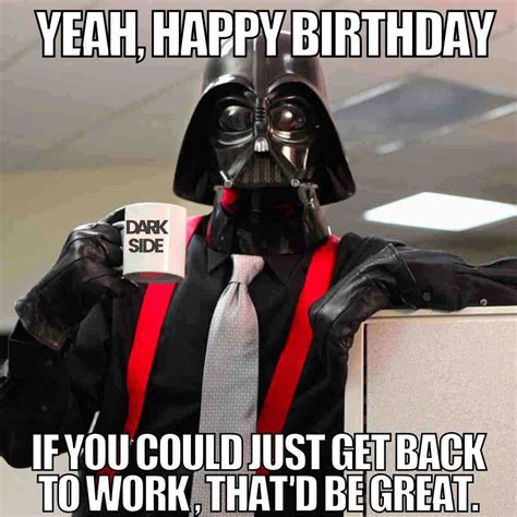 Descobrir 67+ imagem star wars happy birthday meme - br.thptnganamst.edu.vn