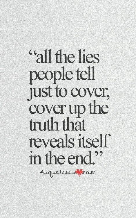 The truth is always revealed in the end! Crazy how God works, K & K!!! | Cute quotes for life ...