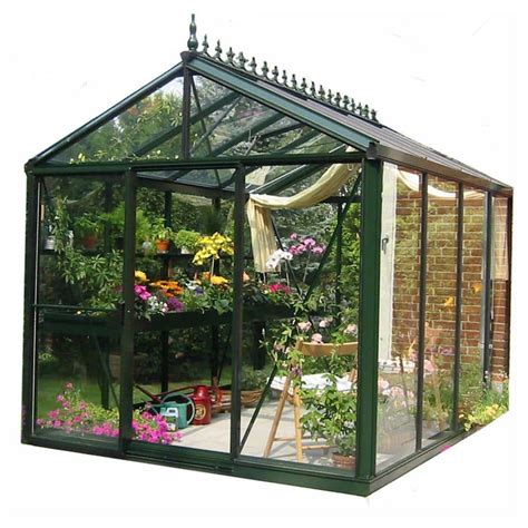 Exaco Royal Victorian 8 ft. x 10 ft. Greenhouse VI 23 PP3L - The Home Depot