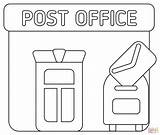 Post Office Coloring Pages For Kids Sketch Coloring Page sketch template