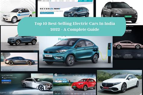 Top 10 Best-Selling Electric Cars In India 2022 - A Complete Guide - Electric Vehicle News India