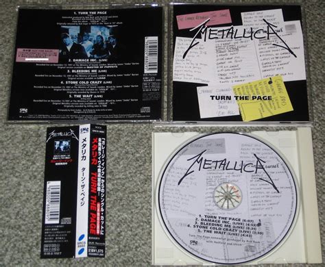 Metallica Turn The Page Records, LPs, Vinyl and CDs - MusicStack