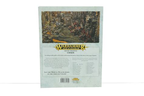 Warhammer Age Of Sigmar Grand Alliance Chaos | WHTREASURY