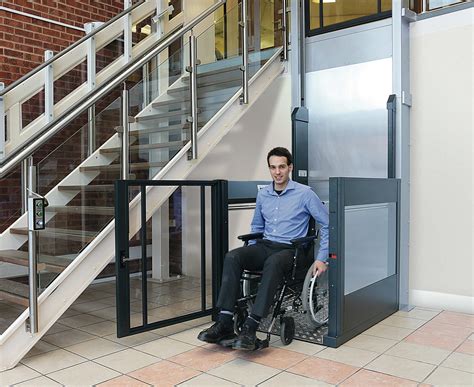 Melody 3: Vertical Platform Lift With Automatic Gates Option - Terry Lifts