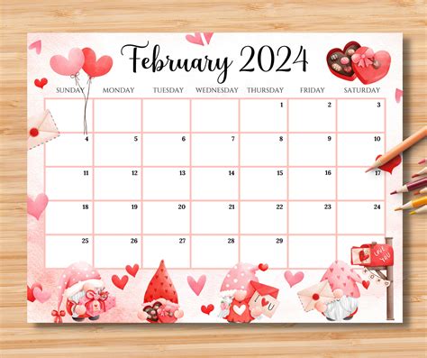 February 2024 Calendar